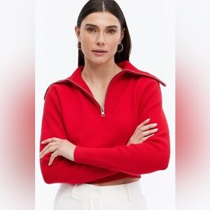 CHRLDR HAZEL - Zip Knit Sweater